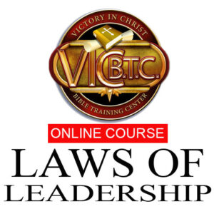 LD 401 Laws of Leadership (Pre-Recorded)