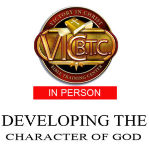 BS 101 Developing the Character of God (In Person)