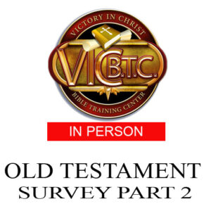 BS 202 Old Testament Survey Part 2* (In Person)